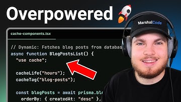 This NEW Next.js Feature Is a Game Changer (Cache Components)