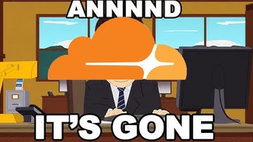 CloudFlare took down the Internet...
