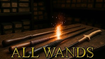 Every Wand Core and Wood Meaning Explained in DETAIL