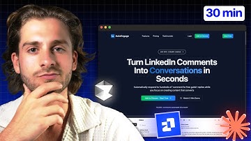 Landingpagina van $1 miljoen in 30 minuten met AI-codering. (21st.dev + Claude)