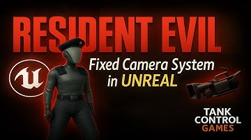 Resident Evil Camera System in Unreal Engine (UE5) — Part 1: Fixed Cameras