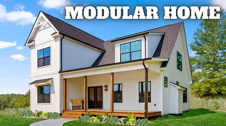 2 FINISHED OUT levels in this BREATHTAKING modular home! Prefab House Tour