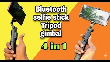 Bluetooth Selfie Stick R1S Tripod with Remote: Unboxing & Full Review