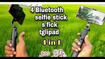 Bluetooth Selfie Stick R1S Tripod with Remote: Unboxing & Full Review