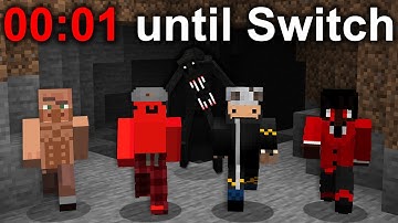 Minecraft Horror, But Every 10 Minutes The Youtuber Changes