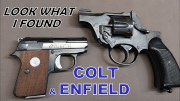 Look What I Found In A Gun Shop - Part 2 - Colt Pistol & Enfield Revolver