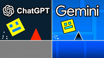 ChatGPT vs Gemini Create Geometry Dash in 1 Hour