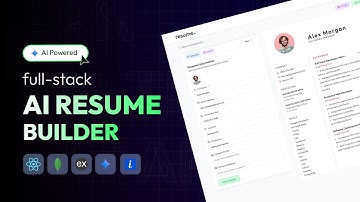 Build & Deploy Full Stack AI Resume Builder App using React js, ImageKit | MERN Stack Project