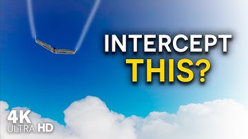 Close Call Intercept FPV Wing in the Clouds