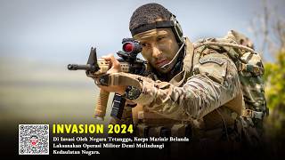 Guys . .TIBA–TIBA DI SERANG NEGARA SEBELAH DAN INI KISAH KORPS MARINIR BELANDA | Alur Ceria Film