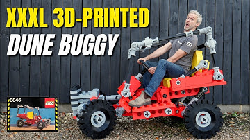 Imagine Driving Your Childhood Toys! - XXXL 3D Printed Dune Buggy