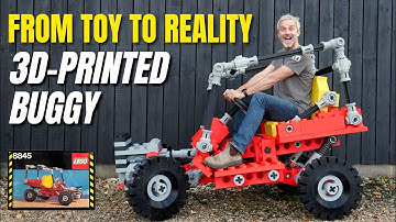 Imagine Driving Your Childhood Toys! - XXXL 3D Printed Dune Buggy