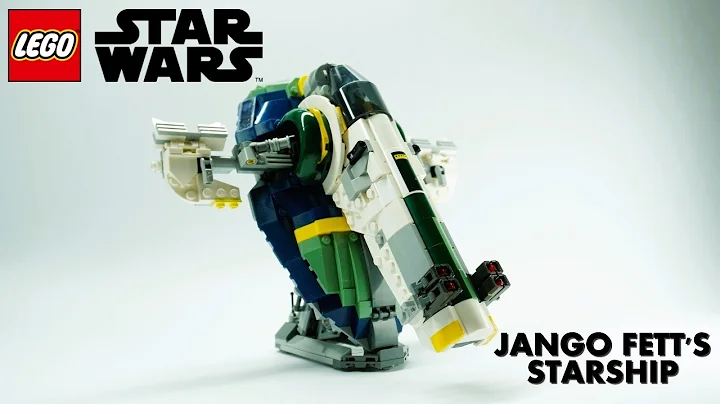 Building Jango Fett's Starship in STOP-MOTION - LEGO Star WARS 75433