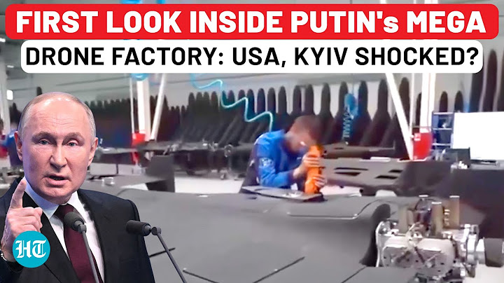 First Look Inside Putin's Mega Weapon Factory: Russia Mocks US As Ukraine Awaits Trump's Package
