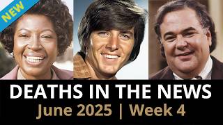 Who Died This Week | June 2025 #4 Celebrity Deaths & More
