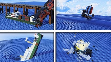 LEGO Mini Ship Disasters (Part 4) | Animation