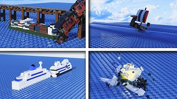 LEGO Mini Ship Disasters (Part 4) | Animation