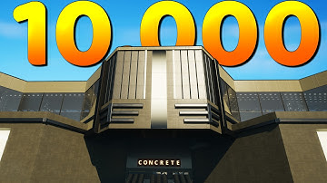 Ik heb een GEKKE betonnen faciliteit gebouwd - Voldoende 1.0