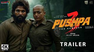 PUSHPA 3 : The Rampage -  Trailer | Allu Arjun, Rashmika M | Sukumar  | T-series