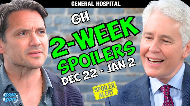 General Hospital 2-Week Spoilers Dec 22-Jan 2: Dante Struggles & Martin Tattles | Soap Dirt