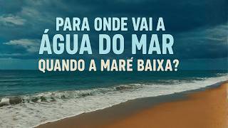 Para onde vai a água do mar quando a maré baixa?