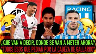😱💥CLOSS DISFRUTA el BAILE que el 'RIVER  MARAVILLA' de GALLARDO le PEGO al RACING de COSTAS 🔥