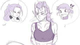 Tied Up for Being Naughty | KPOP DEMON HUNTERS |  COMIC dub I polytrix