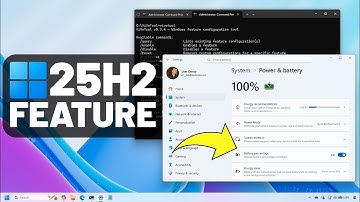 Windows 11 November 2025 Update: Enable New Features –  KB5067036 (Build 26200.7015)