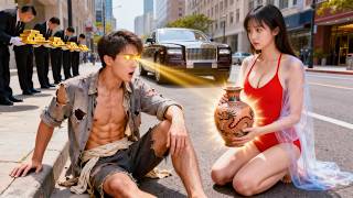 窮小子睜眼覺醒「透視眼」直接逆天改命，一路撿漏狂賺千億，首富千金倒貼求娶！#短劇 #古董 #drama