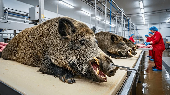 Inside a Texas Food Factory: How Invasive Boars Become Profitable Meat