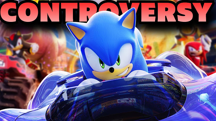 Sonic Racing Crossworlds' Many Controversies