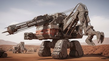 Extreme Terrain Extraction: Watch Massive Robotic Machines in Action