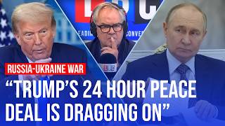 Russia attacks Ukraine following 'disappointing' talks with Trump | LBC