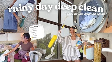 clean with me🫧🧽 body double deep clean session