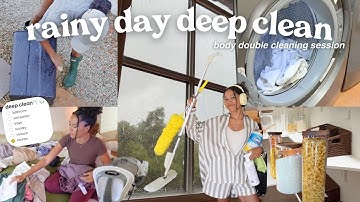 clean with me🫧🧽 body double deep clean session
