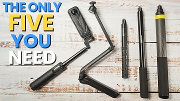 Best 5 Selfie Sticks For 360 & Action Cameras