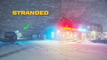 Surviving BLIZZARD: ULTIMATE SNOW STORM Compilation - Stranded & Alone, Winter Van Life Solo Camping