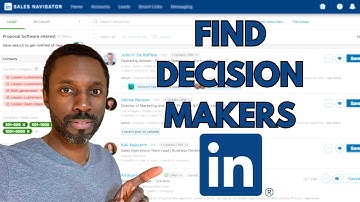 How To Use LinkedIn Sales Navigator Search Filters To Find Decision Makers