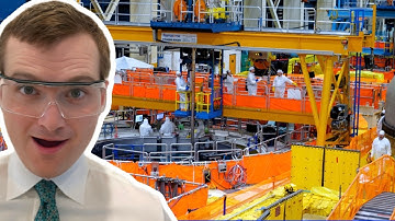 Moving Nuclear Fuel with a Submarine Crane - Nuclear Engineer Reacts to Smarter Every Day