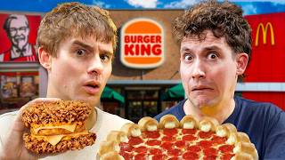 We tried the Weirdest Fast Food items!