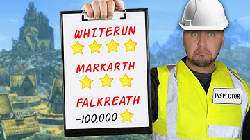 I Became the OFFICAL Skyrim City Inspector