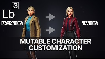 Mutable plugin customization demo: Business Woman 02 and 03
