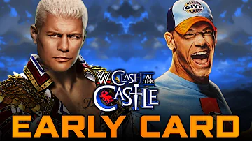 WWE Clash at the Castle 2025 - Match Card Predictions | Bevelock