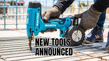 15 New Tools Announced From Makita, Milwaukee, Dewalt, Ryobi and More!