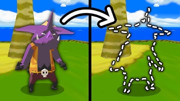 Beating Wind Waker While Every Enemy is Invisible