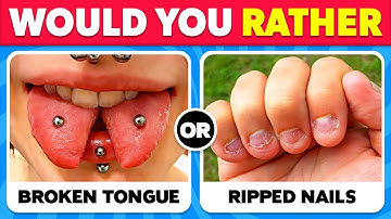 WOULD YOU RATHER...? EXTREME Edition! ⚠️😱 The Hardest Choices!