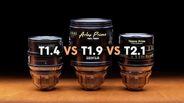 DZOFilm Vespid 2 vs Vespid vs Arles vs Arles Lustre