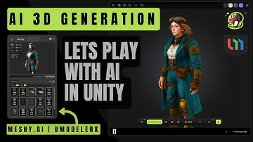 Learn Meshy.ai  and The New UModeler X GEN 3D