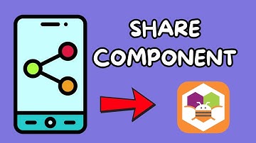 Hoe knop voor delen van app maken in mit app uitvinder