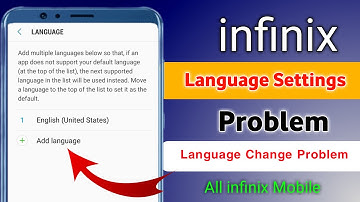 infinix mobile ka language setting||infinix mobile not showing english language